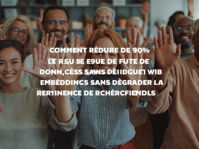 Comment réduire de 90% le risque de fuite de données via embeddings sans dégrader la pertinence de la recherche produit