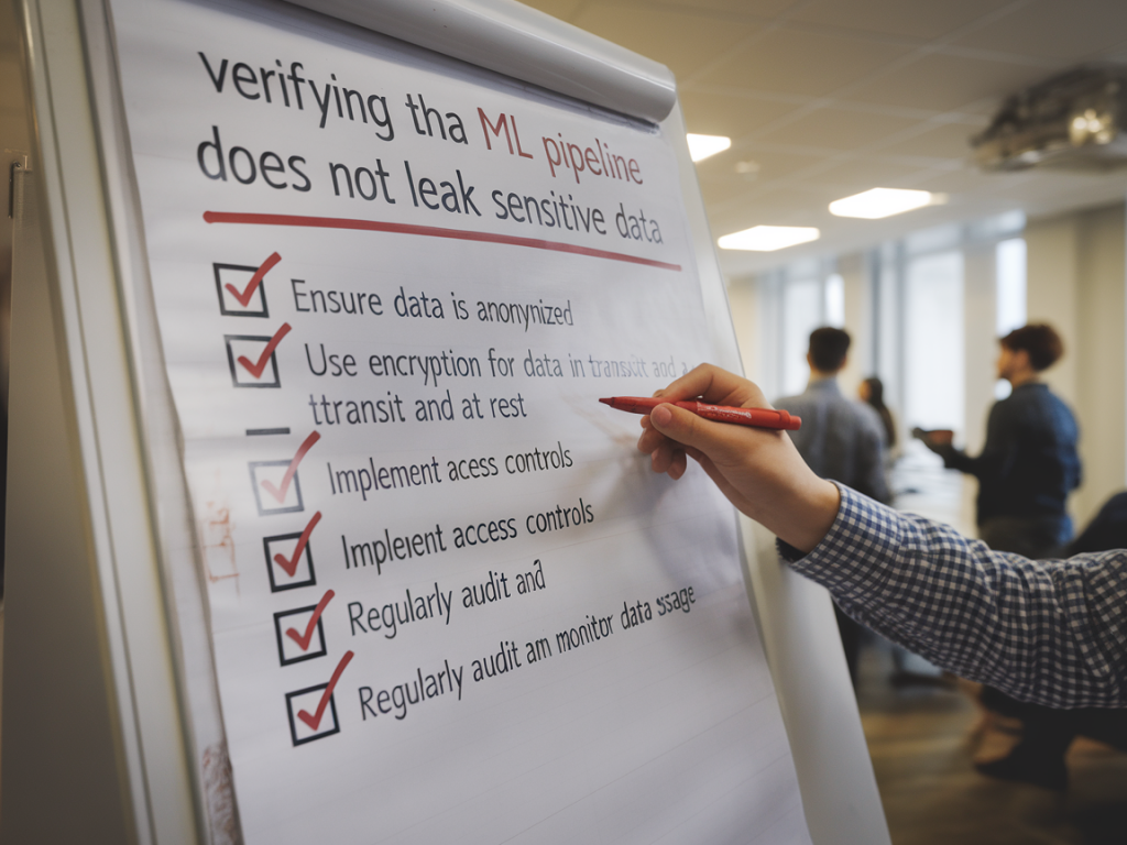 Comment vérifier que votre pipeline ml ne fuit pas de données sensibles (checklist pour équipes dev et sécurité)