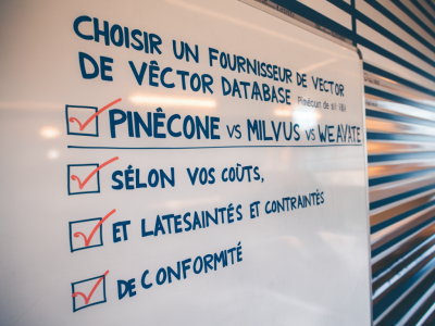 Choisir un fournisseur de vector database (pinecone vs milvus vs weaviate) selon vos coûts, latences et contraintes de conformité