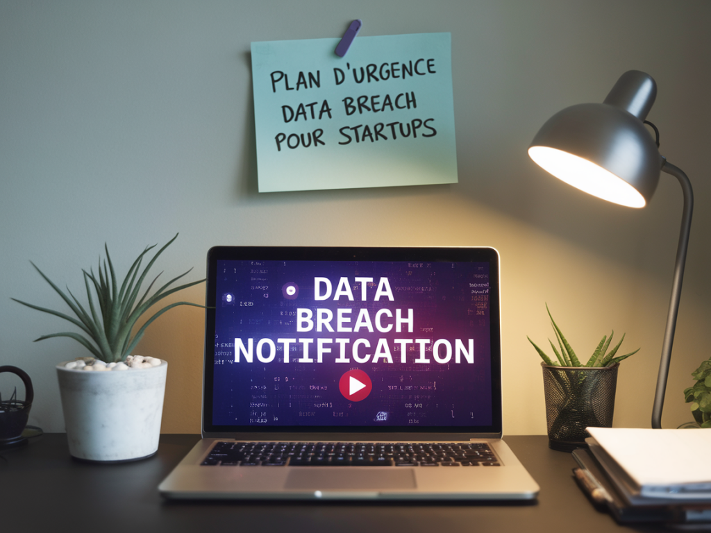 Plan d'urgence data breach pour startups : étapes immédiates pour limiter l'impact et rassurer les investisseurs