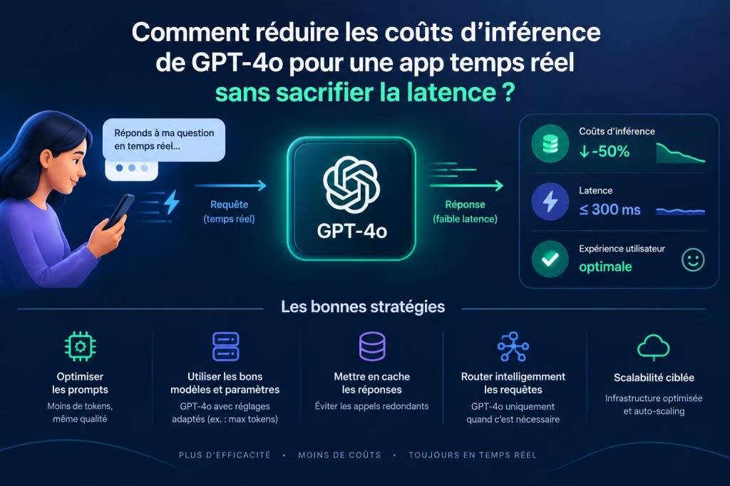 Comment réduire les coûts d'inférence de gpt-4o pour une app temps réel sans sacrifier la latence