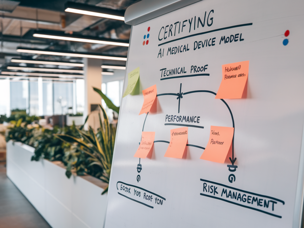 Roadmap pour certifier un modèle ia comme dispositif médical : preuves techniques, performance et gestion des risques