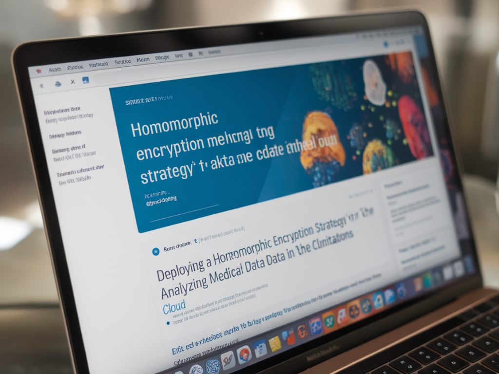 Déployer une stratégie de chiffrement homomorphe pour analyser des données médicales en cloud: étapes, coûts et limites